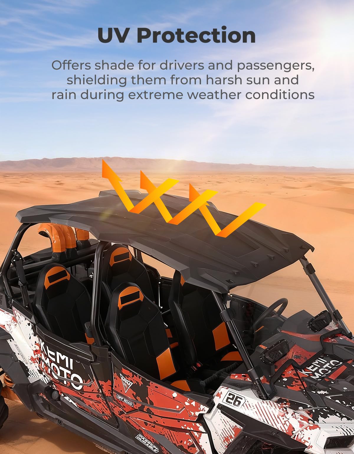Amazon.com: KEMIMOTO Roof Top Compatible with Polaris RZR XP 4 Amazon.com: KEMIMOTO Roof Top Compatible with Polaris RZR XP 4